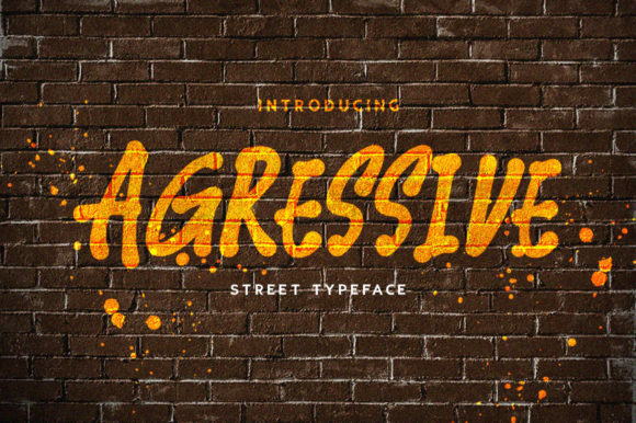 Agressive Font for Business Branding