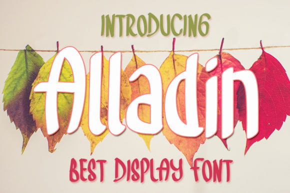 Alladin: A Joyful Display Font