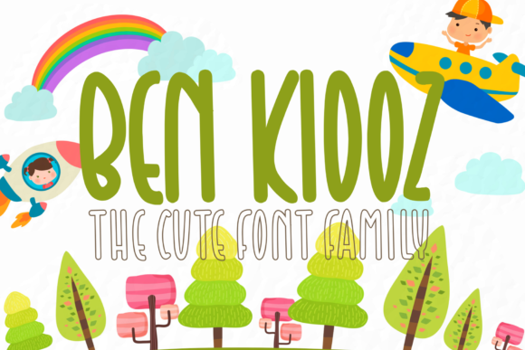 Ben Kidoz: A Playful Display Font