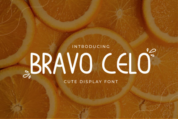 Bravo Celo: A Stylish Display Font