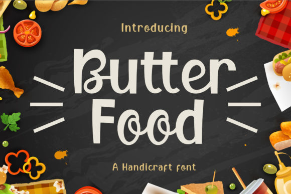 Butter Food Review: A Bold Display Font