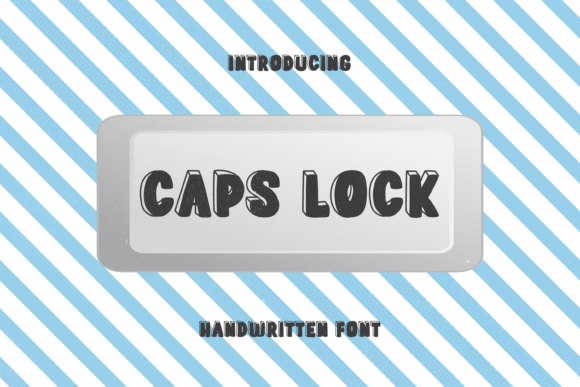 Caps Lock: A Bold Display Font for Web Design