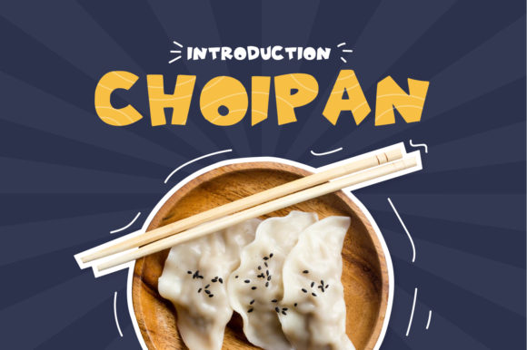 Choipan: A Cute Display Font