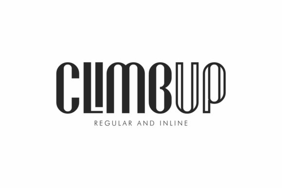 Climbup: A Modern Display Font