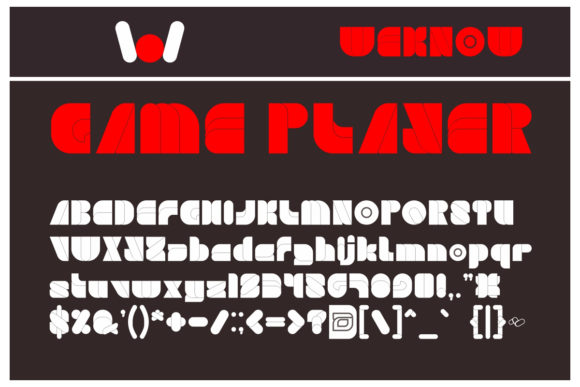 Game Player Font for Business