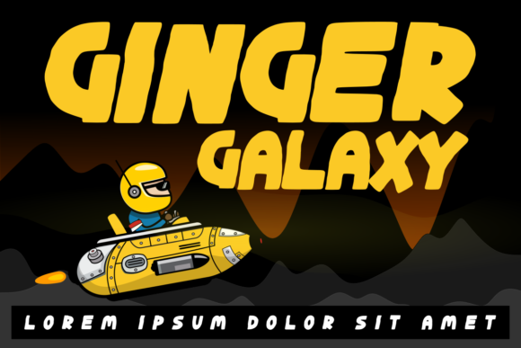Ginger Galaxy Font for Bold Branding