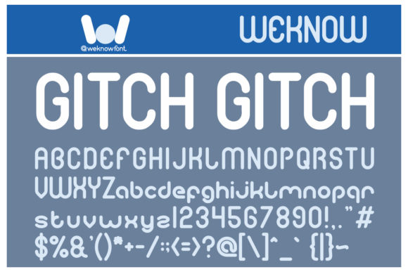 Gitch Gitch: A Futuristic Font for Creative Projects