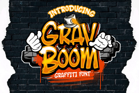Grav Boom: A Bold Display Font