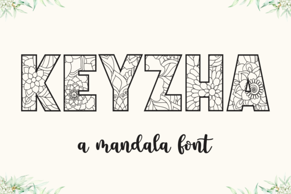 Keyzha: A Bold Display Font for Creative Impact
