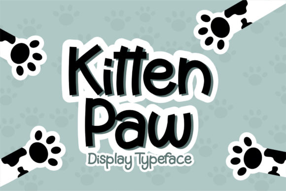 Kitten Paw: A Bold Font for Creative Design