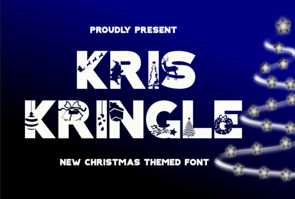 Kris Kringle Font for Creative Projects