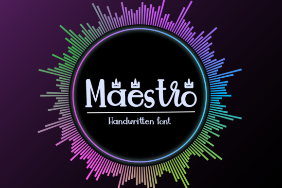 Maestro: A Whimsical Display Font
