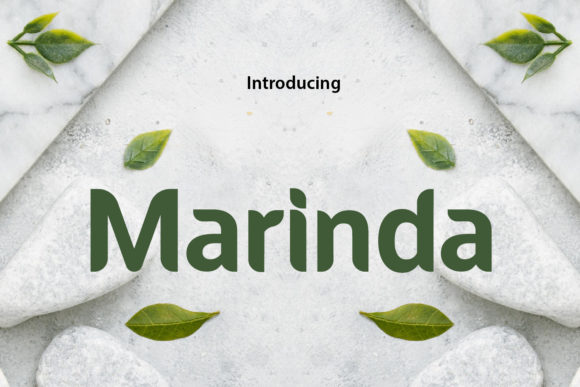 Marinda: A Bold Display Font for Editorial Design