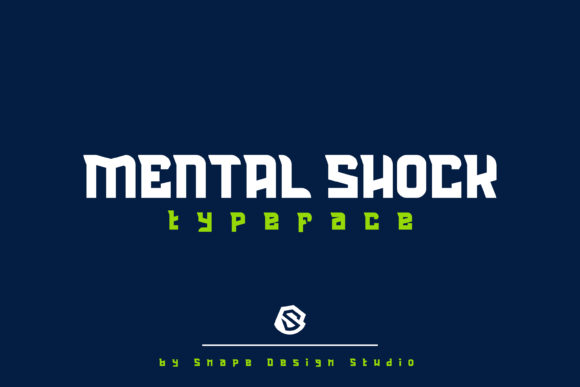 Mental Shock Font for Creative Projects