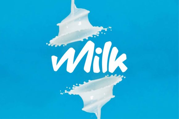 Milk: A Bouncy Display Font