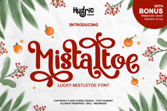 Mistaltoe: A Magical Font for Editorial Design
