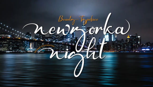Newyorka Night: A Stylish Display Font