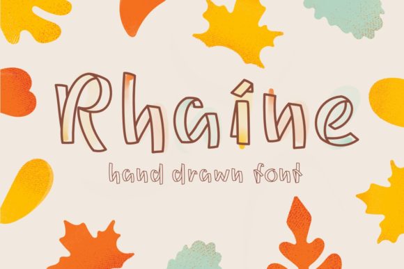 Rhaine: A Joyful Display Font