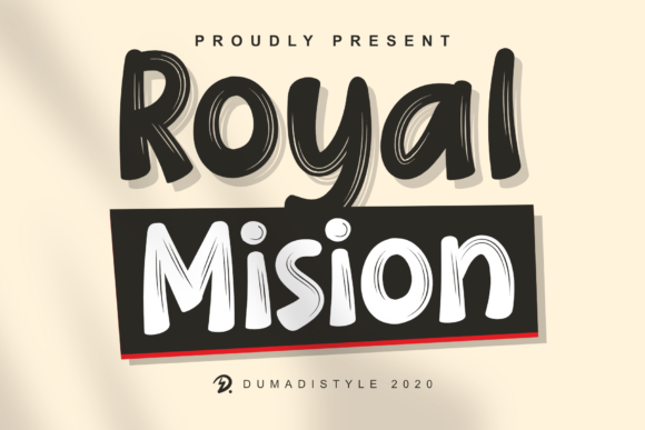Royal Mision Font for Editorial Design