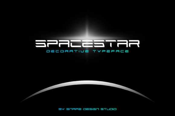 Spacestar: A Futuristic Font for Creative Makers