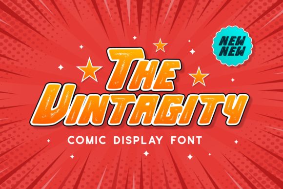 The Vintagity: A Vintage-Inspired Display Font