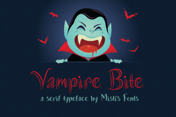 Vampire Bite: A Spooky Font for Bold Campaigns
